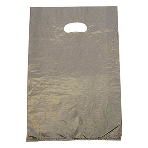 KC Store Fixtures 06456 Plastic Bag with Die Cut Handles High Density 0.65 mil Blue Pack of 500 16 x 4 x 24 KC Store Fixtures 06456 Plastic Bag with Die Cut Handles High Density 0.65 mil Blue Pack of 500 16 x 4 x 24